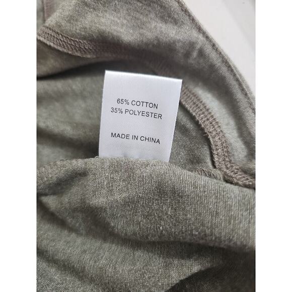 Haute Edition ~Woman Size S~ Green/Gray Short Sleeve T-Shirt Scoop Neck NWT. - Picture 7 of 9